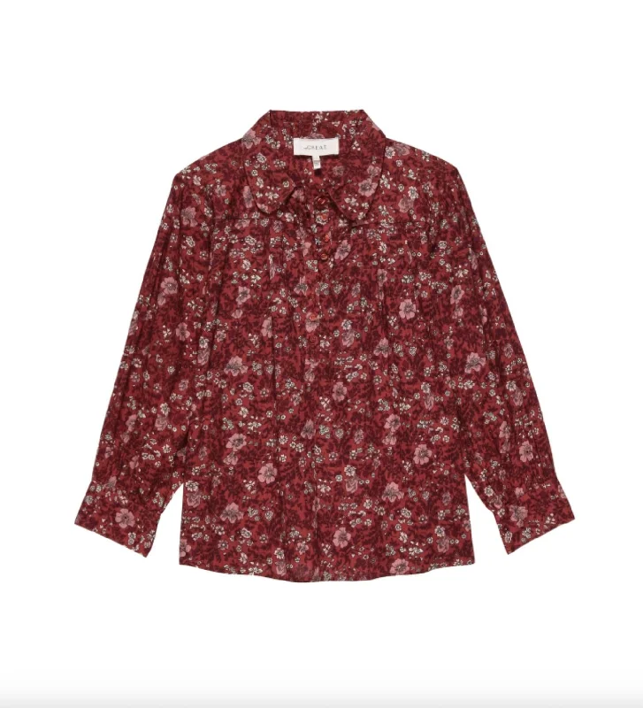 Stylish Deals The Summit Top In Spice Mesa Floral