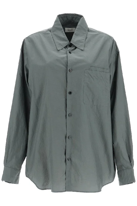 New Styles Just In Lemaire Women's "Oversized Cotton And Silk Shirt