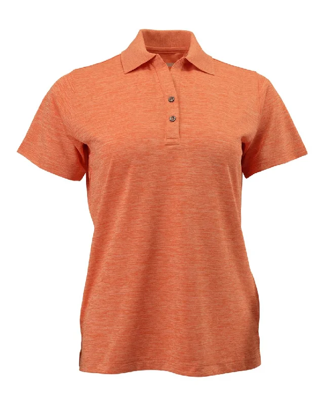 Trendy Looks On Sale Women's Dakota Striated Heather Polo