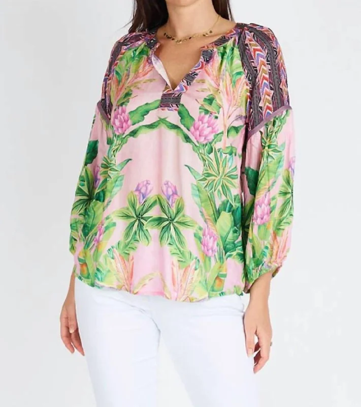 Fashion Frontiers Sienna Top In Orchid