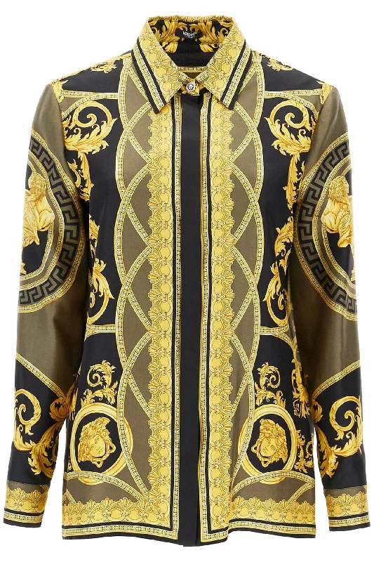 Style Revolution Versace Women's Silk Shirt 'The Cut Of The Gods