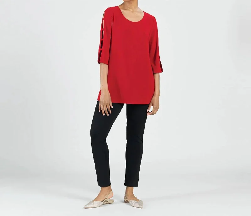 Classy Style Discounts Beach Walking Top In Red