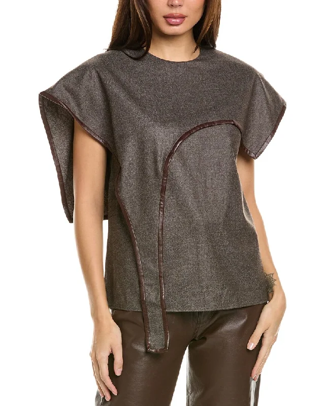 Stylish Deals Stella McCartney Marlowe Wool Top