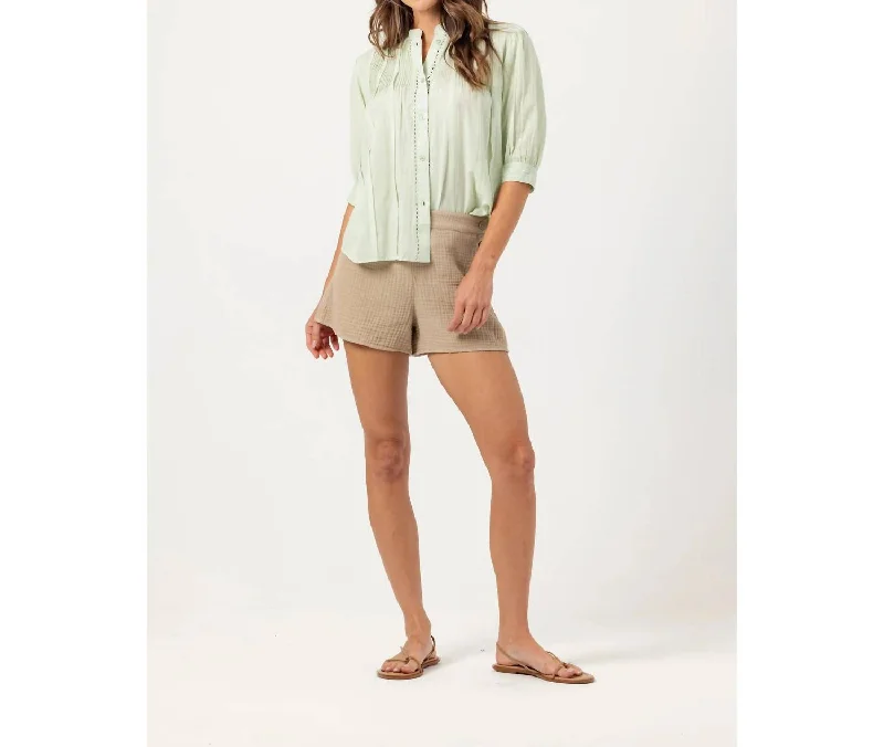 Polished Style Deals Scarlett Shirt In Lime