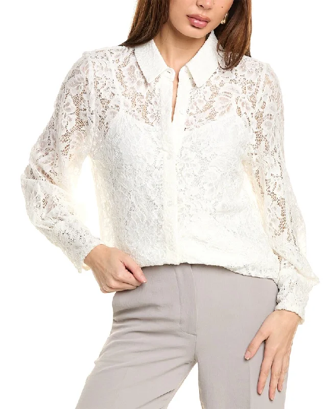 Special Offer Vince Camuto Lace Shirt