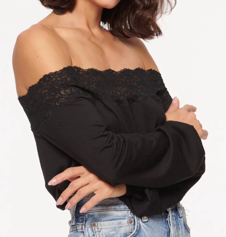 Discover Now Twyla Top In Black