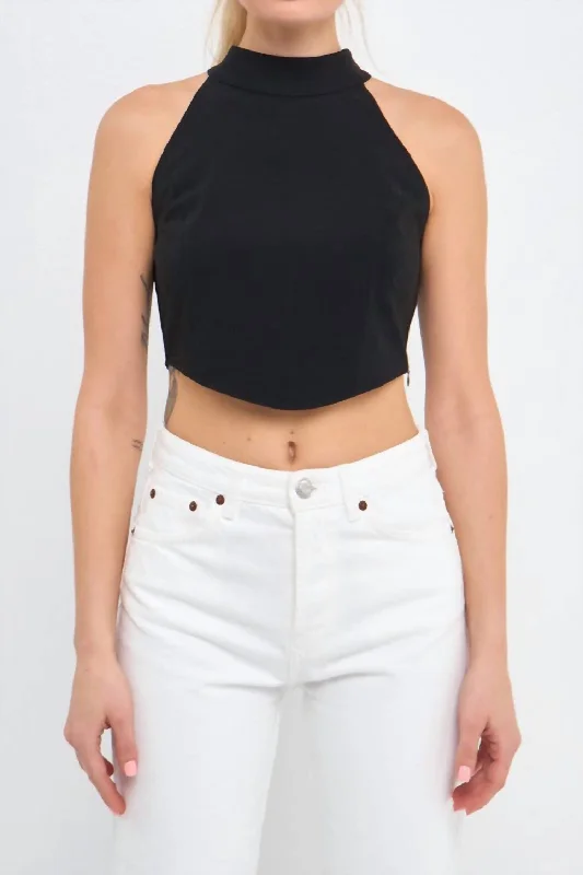 Casual Yet Chic Sales All Mine Top In Black