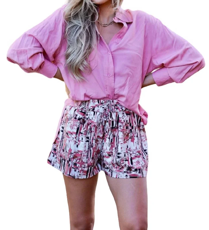 Fresh Styles, Fresh Deals Business In The Front Shirt In Pink