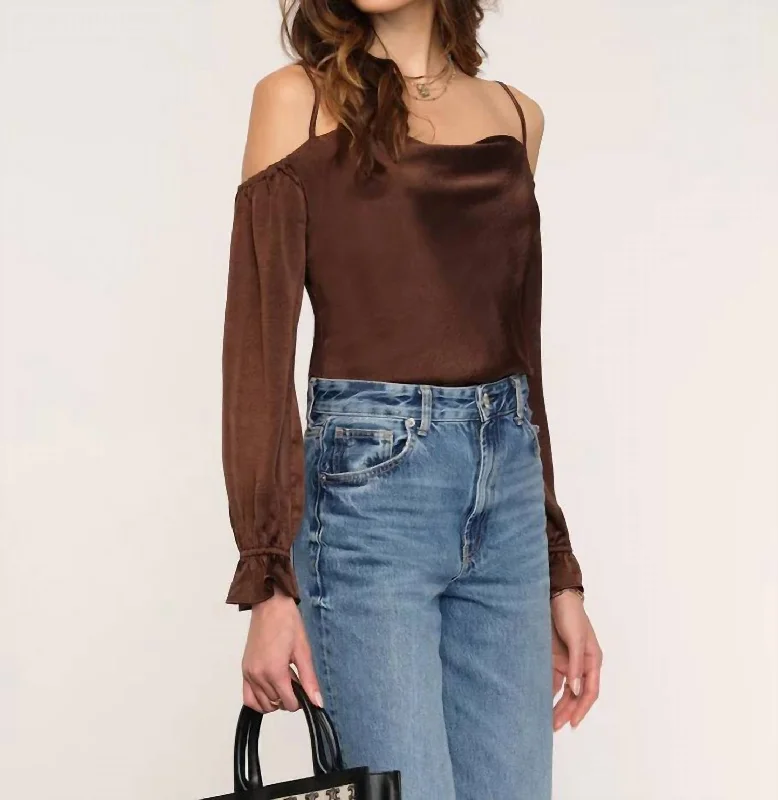 New Arrivals Petunia Top In Coco