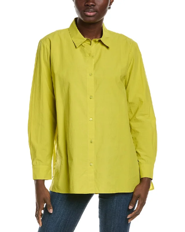 New Season Fashion Preview Sale EILEEN FISHER Classic Collar Shirt