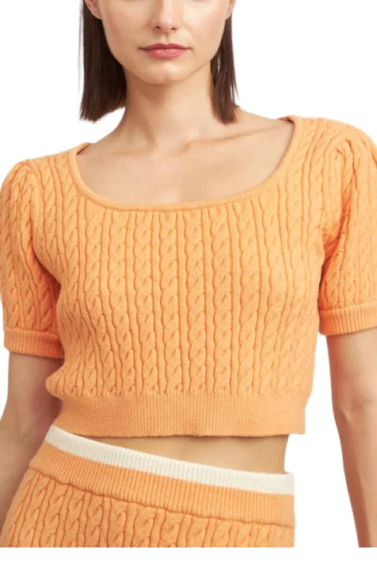 Style Breakthroughs Jodi Top In Peach