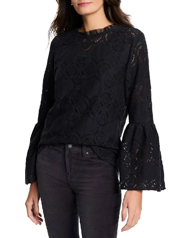 Seize Bargains NIC+ZOE Lace Statement Top