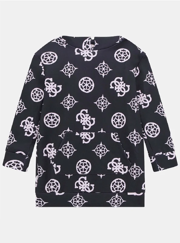 Women's Clothing Apparel Sets Hurry Before It'S Gone Black Pink Logo Hooded Dress (7-16) Women's Clothing Apparel Sets Hurry Before It'S Gone Black Pink Logo Hooded Dress (7-16)
