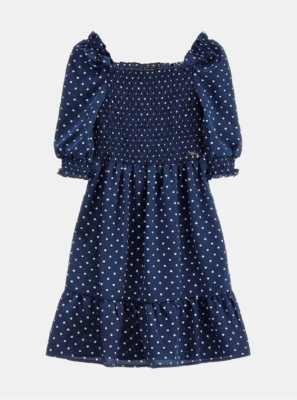 Affordable Luxury Women's Garments Flirty Fashion Discounts Blue Polka Dot Satin Maxi Dress (7-16) Affordable Luxury Women's Garments Flirty Fashion Discounts Blue Polka Dot Satin Maxi Dress (7-16)
