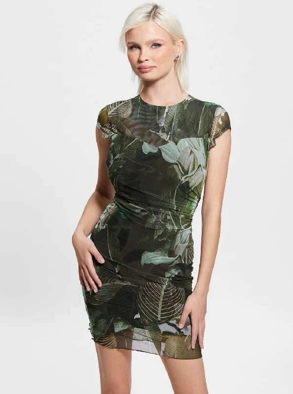 Casual Clothes For Women Best Deals Of The Season Eco Moonlit Tropic Garden Aida Mini Dress Casual Clothes For Women Best Deals Of The Season Eco Moonlit Tropic Garden Aida Mini Dress