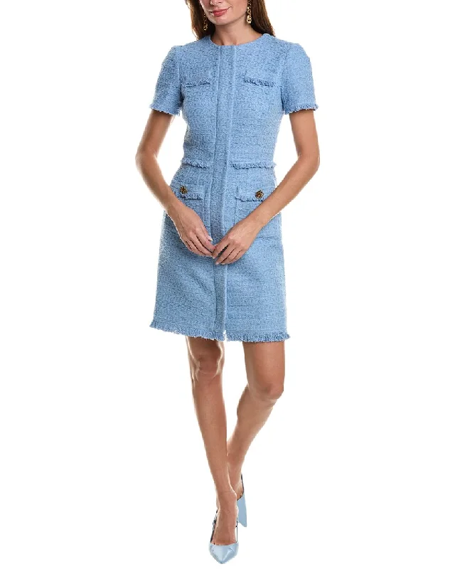 Women's Elegant Clothing Sets Chic And Edgy Oscar de la Renta Silk-Lined Mini Dress Women's Elegant Clothing Sets Chic And Edgy Oscar de la Renta Silk-Lined Mini Dress