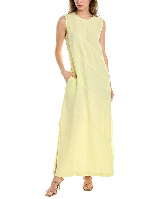 Women's Wedding Apparel Style Revolution Peserico Linen Maxi Dress