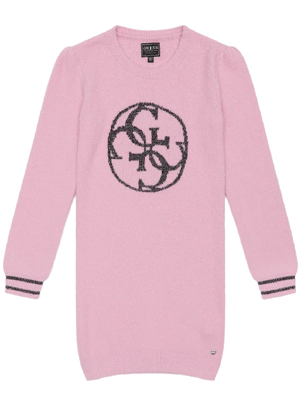Affordable Women's Apparel Avant-Garde Style Promotions Pink Long Sleeve Knit Dress (2-7) Affordable Women's Apparel Avant-Garde Style Promotions Pink Long Sleeve Knit Dress (2-7)