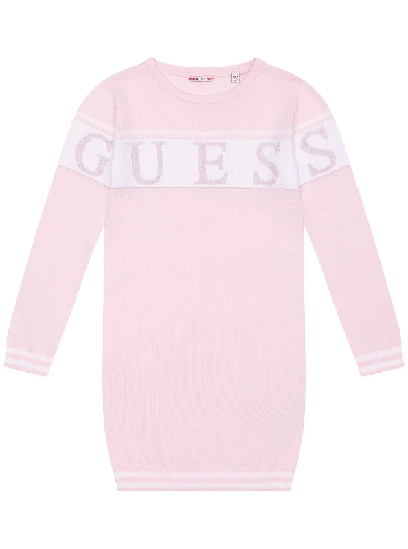 Casual Apparel For Women Contemporary Fashion Sale Pink Long Sleeve Knit Dress (2-7) Casual Apparel For Women Contemporary Fashion Sale Pink Long Sleeve Knit Dress (2-7)