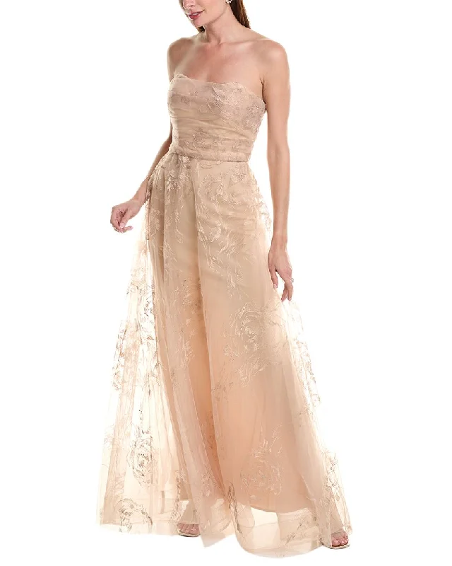 Women's High-Fashion Outfit Inspired By You, Designed For You Rene Ruiz Off-The-Shoulder Gown