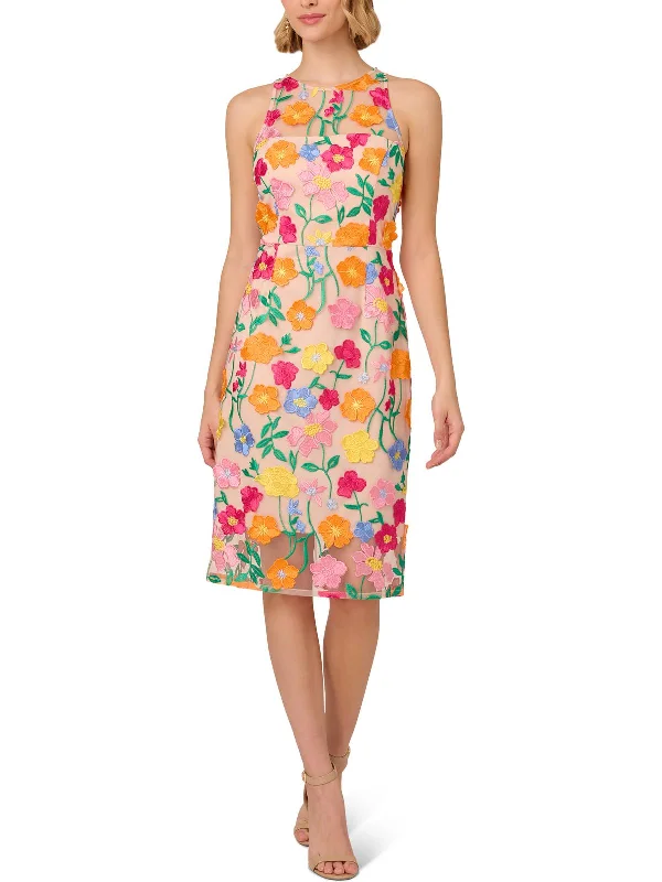 Affordable Women's Attire Luxury Fashion Womens Floral Embroidered Cocktail And Party Dress Affordable Women's Attire Luxury Fashion Womens Floral Embroidered Cocktail And Party Dress