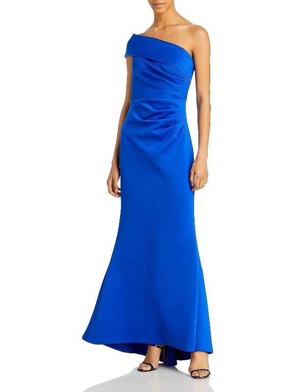 Women's Seasonal Wardrobe Clothing Bold Fashion Sales Womens One Shoulder Maxi Evening Dress