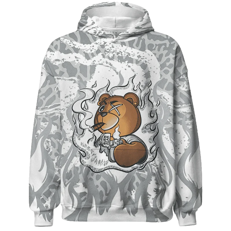 Urban-Inspired Unisex Fashion Trends Essentials On Sale NastyJamz Craft Ivory 3s Hoodie Match BER Burn Fear All-Over Print Urban-Inspired Unisex Fashion Trends Essentials On Sale NastyJamz Craft Ivory 3s Hoodie Match BER Burn Fear All-Over Print