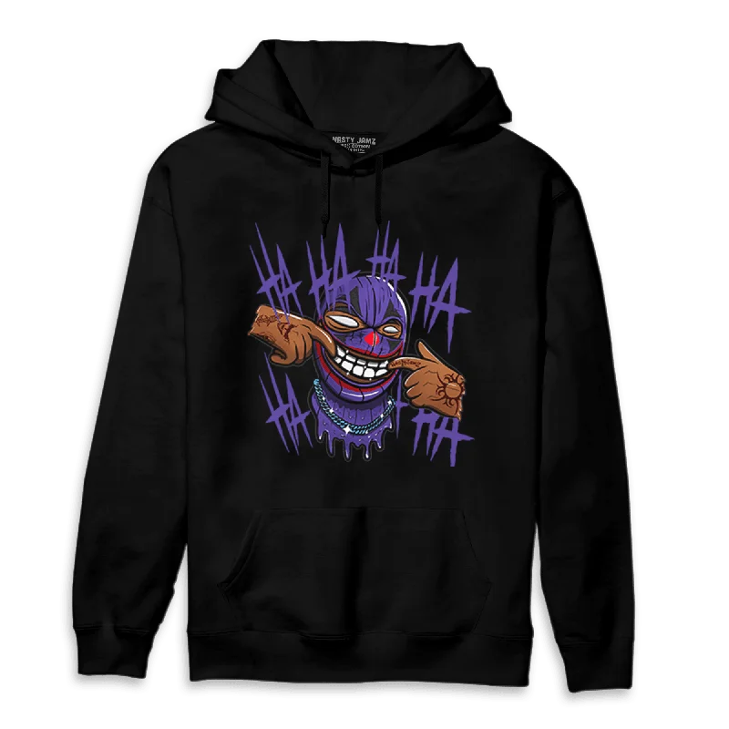 Contemporary Gender-Free Clothing Styles Step Ahead, Lead The Trend NastyJamz Field Purple 12s Hoodie Match We Are All Clowns