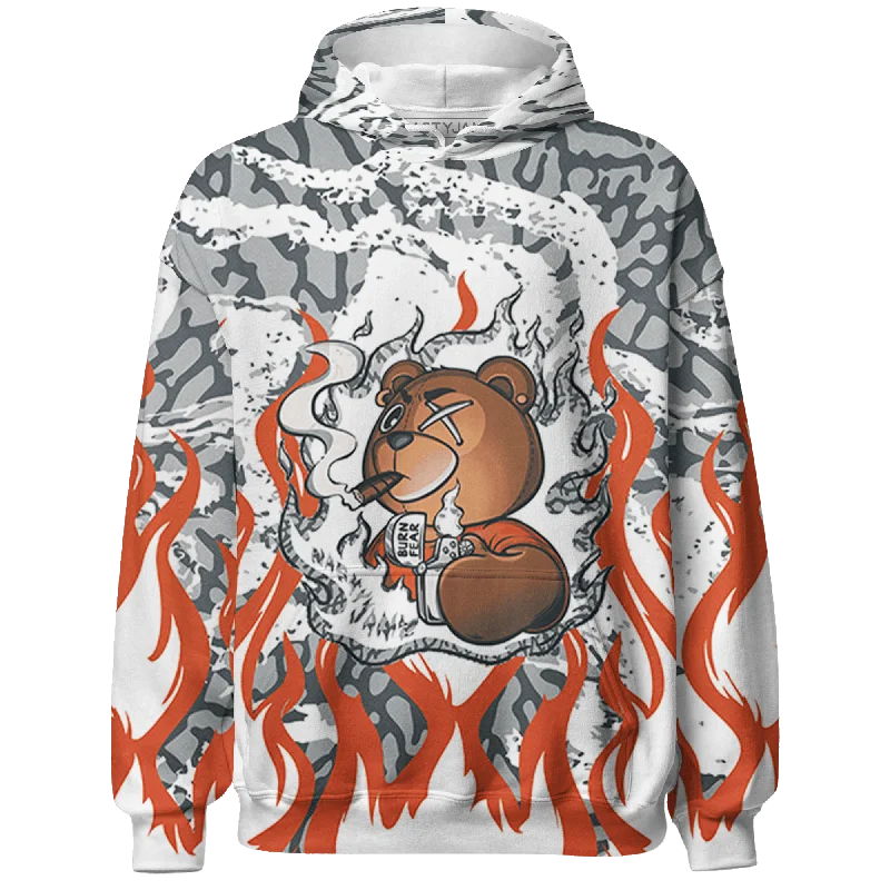 Oversized And Relaxed Unisex Fashion Hot Picks NastyJamz Georgia Peach 3s Hoodie Match BER Burn Fear All-Over Print Oversized And Relaxed Unisex Fashion Hot Picks NastyJamz Georgia Peach 3s Hoodie Match BER Burn Fear All-Over Print