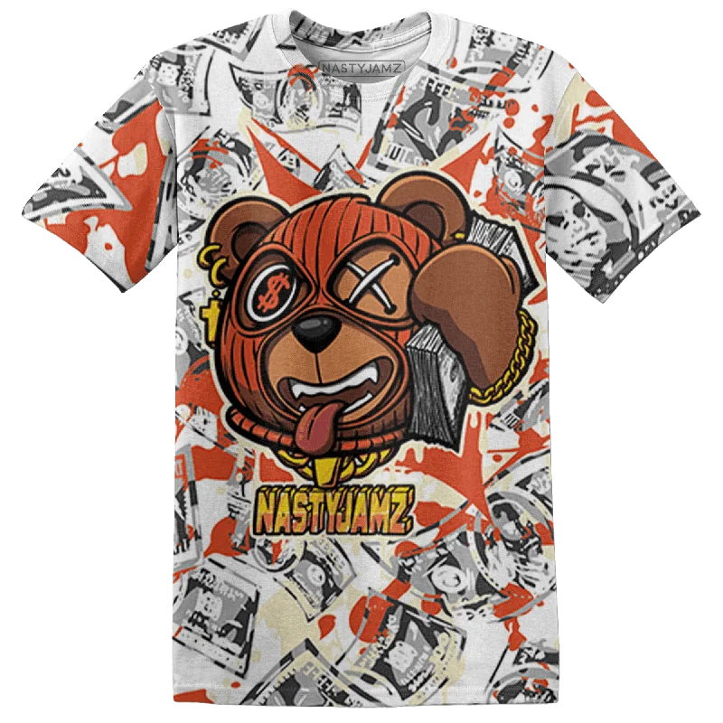 Sleek And Stylish Unisex Outerwear Hot Styles NastyJamz Georgia Peach 3s T-Shirt Match Money Motive BER All-Over Print