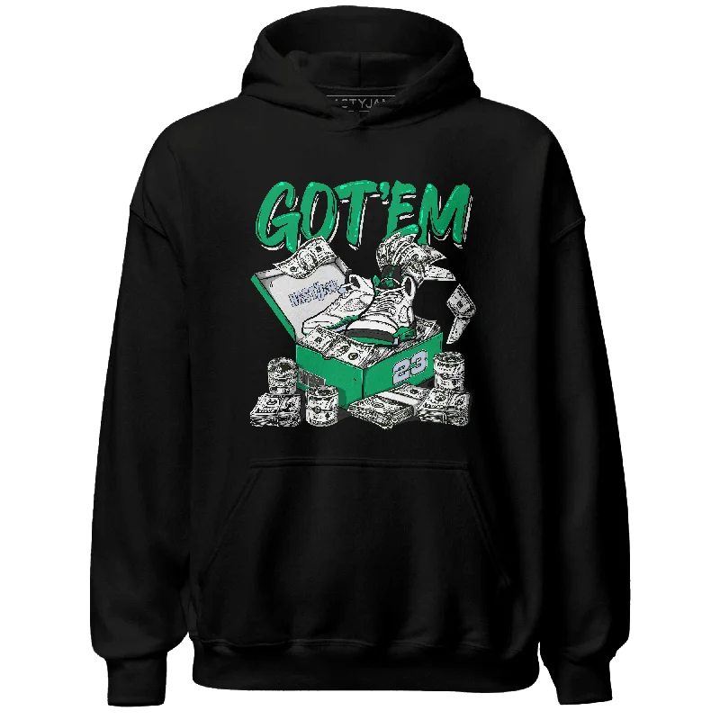 Sleek And Comfortable Unisex Wear Stupidly Low Prices NastyJamz Lucky Green 5s Hoodie Match Dollar Sneaker Box Sleek And Comfortable Unisex Wear Stupidly Low Prices NastyJamz Lucky Green 5s Hoodie Match Dollar Sneaker Box