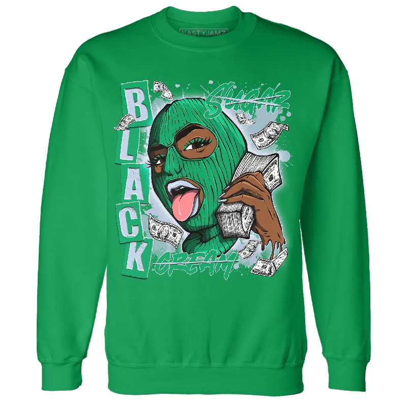 Lightweight And Breathable Unisex Wear Ride The Style Wave NastyJamz Lucky Green 5s Sweatshirt Match No Sugar No Cream