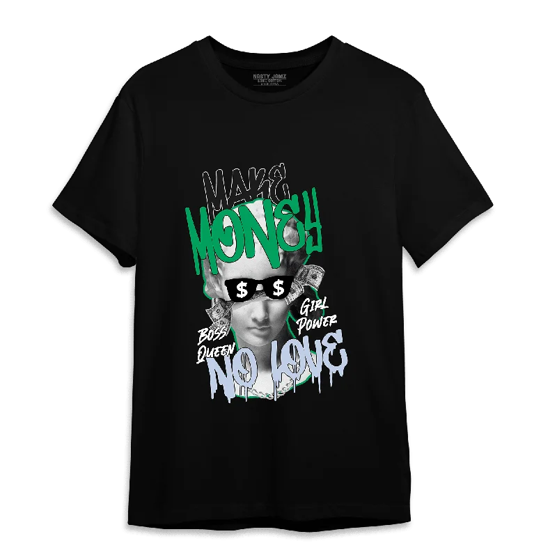 Urban Unisex Fashion Outfits Snag Fabulous Fashion Bargains NastyJamz Lucky Green 5s T-Shirt Match Make Money No Love