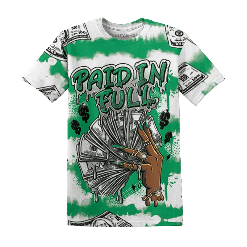 Functional And Stylish Unisex Outerwear Inspired By You, Designed For You NastyJamz Lucky Green 5s T-Shirt Match Paid In Full All-Over Print Functional And Stylish Unisex Outerwear Inspired By You, Designed For You NastyJamz Lucky Green 5s T-Shirt Match Paid In Full All-Over Print
