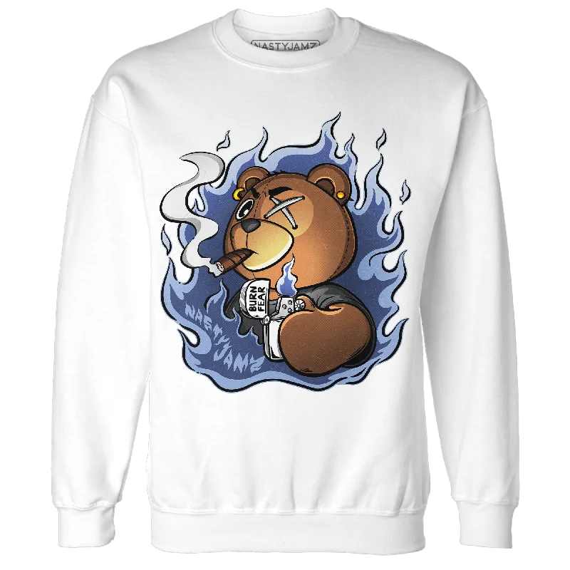 Casual And Trendy Unisex Fashion Staples Classic Chic Deals NastyJamz Midnight Navy 5s Sweatshirt Match BER Burn Fear
