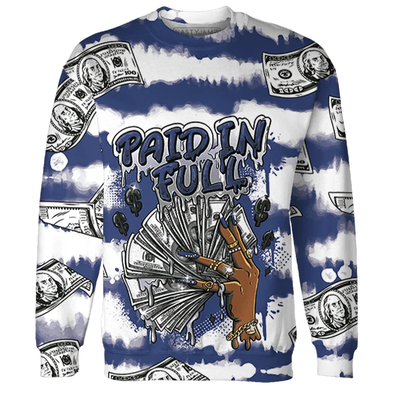 High-Quality Unisex Basics For All Occasions Big Discounts NastyJamz Midnight Navy 5s Sweatshirt Match Paid In Full All-Over Print High-Quality Unisex Basics For All Occasions Big Discounts NastyJamz Midnight Navy 5s Sweatshirt Match Paid In Full All-Over Print