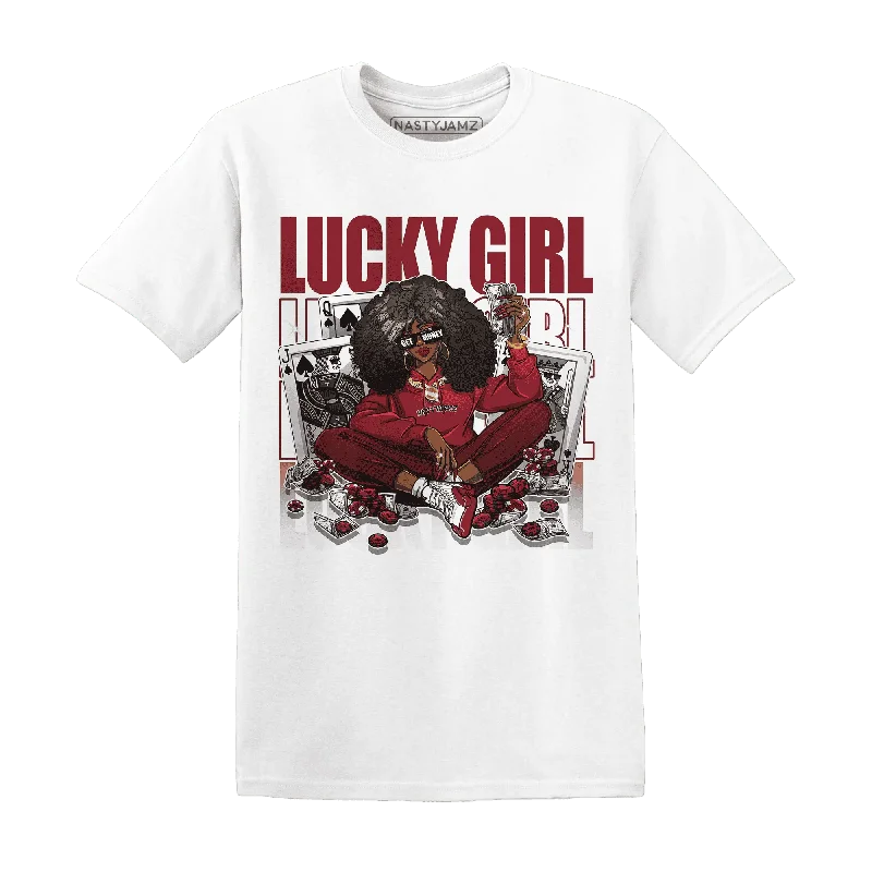 Classic Unisex Fashion Looks Limited Stock NastyJamz Cherry 12s T-Shirt Match Lucky Girl