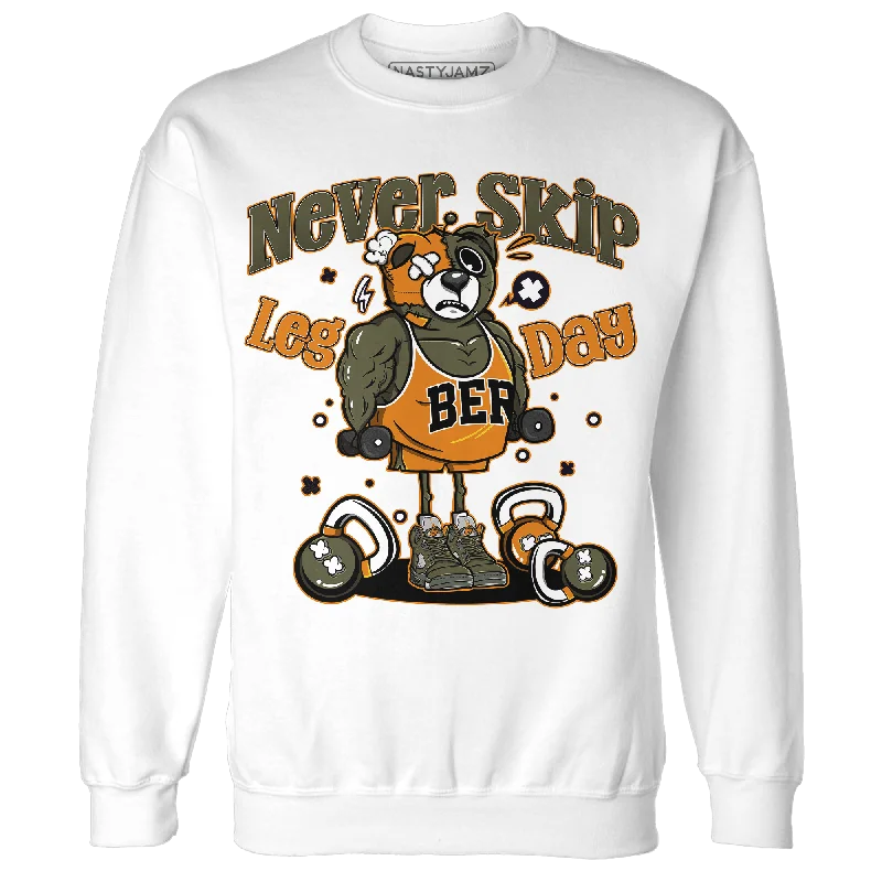 Unisex Casual Wear For All Seasons Valentine's Special NastyJamz Olive 5s Sweatshirt Match Leg Day BER