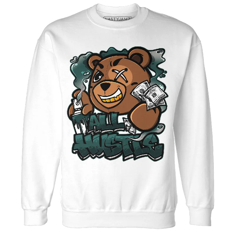 Comfortable And Stylish Unisex Outfits Chic Style, Always In Vogue NastyJamz Oxidized Green 4s Sweatshirt Match BER Hustle All Day