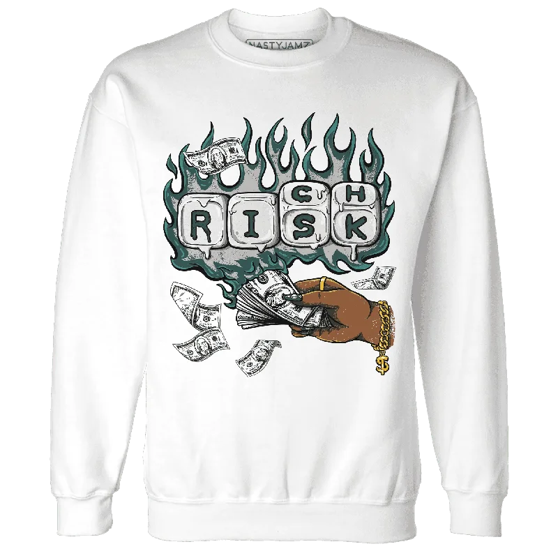 Versatile Gender-Free Wardrobe Essentials Limited Stock, Big Discounts NastyJamz Oxidized Green 4s Sweatshirt Match Rich Or Risk Versatile Gender-Free Wardrobe Essentials Limited Stock, Big Discounts NastyJamz Oxidized Green 4s Sweatshirt Match Rich Or Risk