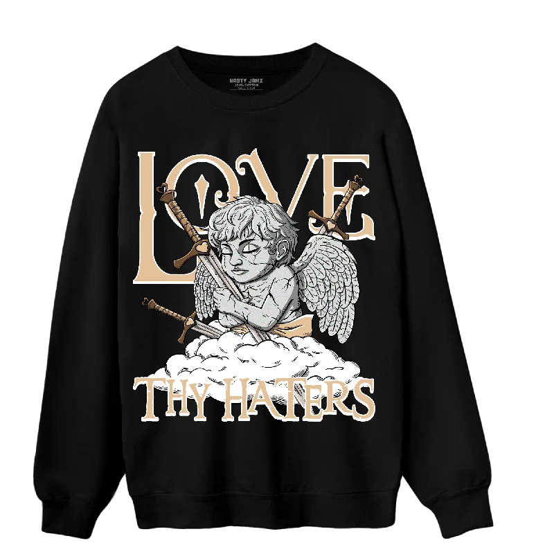 High-Quality Unisex Fashion Basics Dive Into Trendy Styles NastyJamz Palomino 3s Sweatshirt Match Love Thy Haters Angel