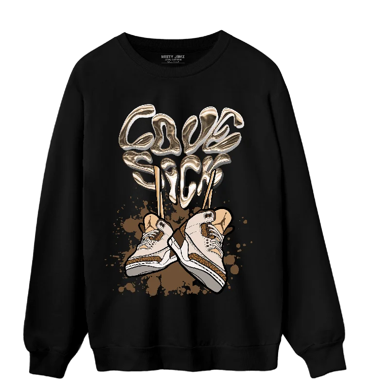 Urban-Inspired Unisex Fashion Pieces Crazy Price Slashing NastyJamz Palomino 3s Sweatshirt Match Sneaker Love Sick