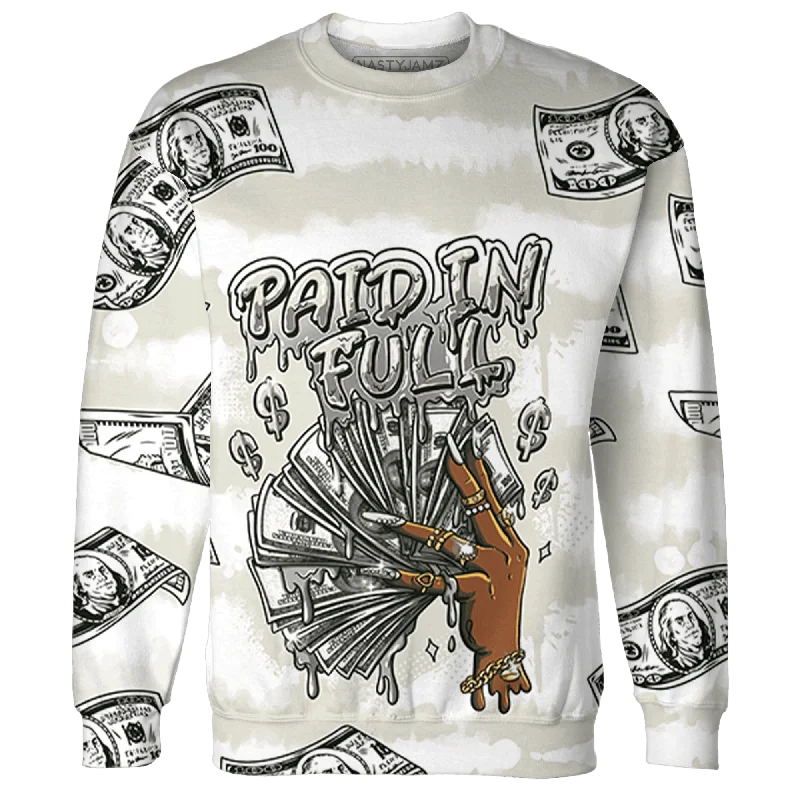 Unisex Casual Fashion Trends Seasonal Picks NastyJamz SE Sail 5s Sweatshirt Match Paid In Full All-Over Print Unisex Casual Fashion Trends Seasonal Picks NastyJamz SE Sail 5s Sweatshirt Match Paid In Full All-Over Print