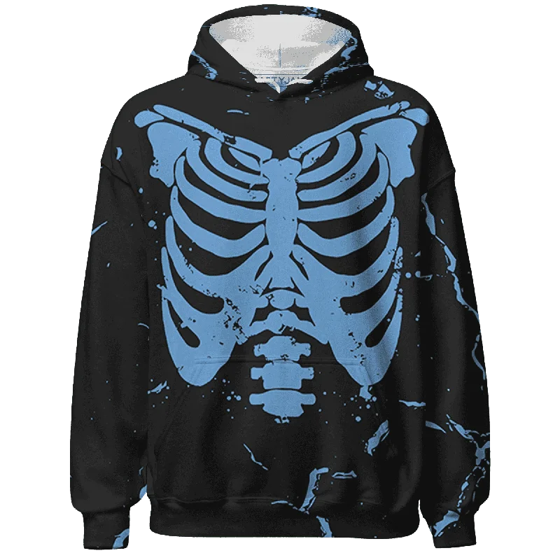 Trendy Unisex Streetwear Fashion Absurdly Cheap Sale NastyJamz AM Plus Black Univercitii Blue Hoodie Match Skeleton Y2k All-Over Print