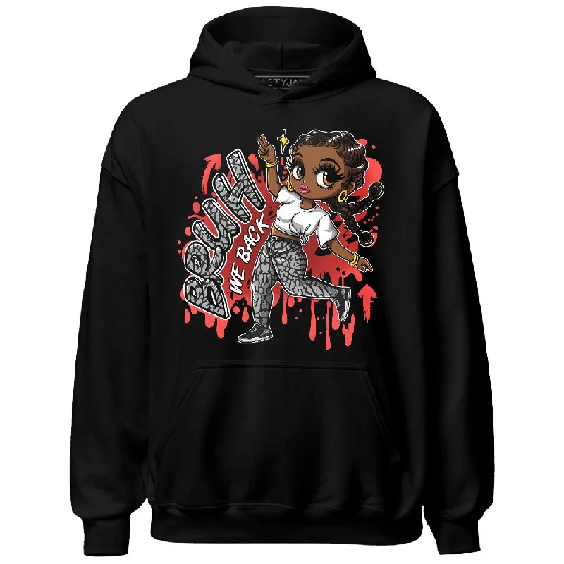 Bold And Trendy Gender-Neutral Outfits Vibrant Style Promotions Black Cement 3s NastyJamz Hoodie Match Bruh We Back Girl Bold And Trendy Gender-Neutral Outfits Vibrant Style Promotions Black Cement 3s NastyJamz Hoodie Match Bruh We Back Girl