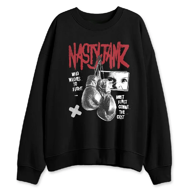 Casual And Trendy Unisex Fashion Staples Flash Sales Bred Velvet 11s NastyJamz Sweatshirt Match Fight Count Cost