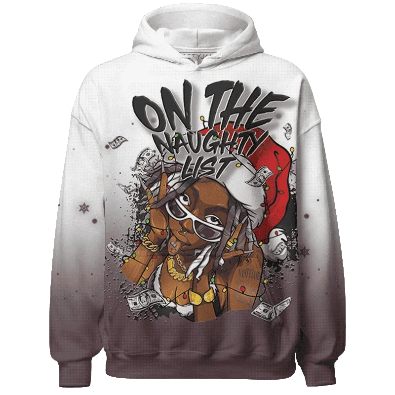 Classic Unisex Fashion Looks New In This Season Burgundy Crush 3s NastyJamz Hoodie Match Xmas Naughty List All-Over Print Classic Unisex Fashion Looks New In This Season Burgundy Crush 3s NastyJamz Hoodie Match Xmas Naughty List All-Over Print
