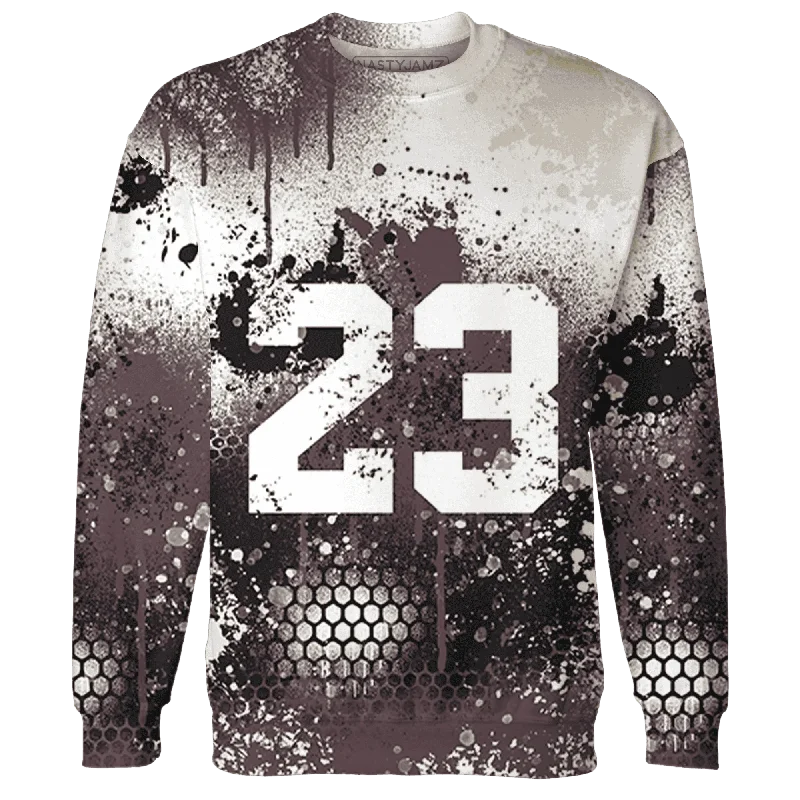 Sleek And Comfortable Unisex Wear Romantic Chic Deals NastyJamz Burgundy Crush 3s Sweatshirt Match 23 Painted Graffiti Sleek And Comfortable Unisex Wear Romantic Chic Deals NastyJamz Burgundy Crush 3s Sweatshirt Match 23 Painted Graffiti