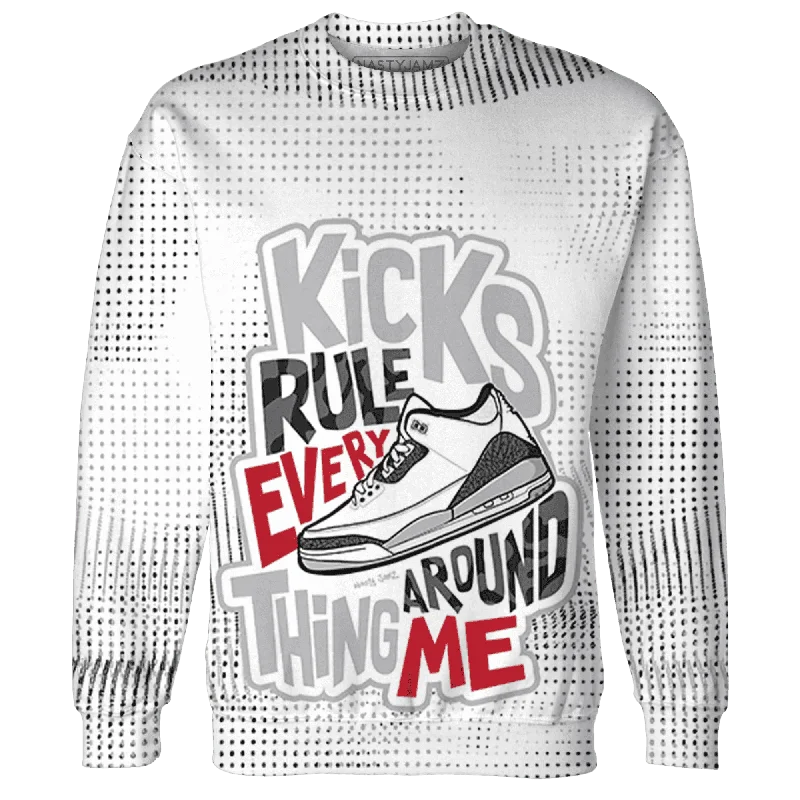 Fashion-Forward Gender-Neutral Outfit Ideas Stylish Looks NastyJamz Cement Grey 3s Sweatshirt Match Kicks Rule All-Over Print Fashion-Forward Gender-Neutral Outfit Ideas Stylish Looks NastyJamz Cement Grey 3s Sweatshirt Match Kicks Rule All-Over Print