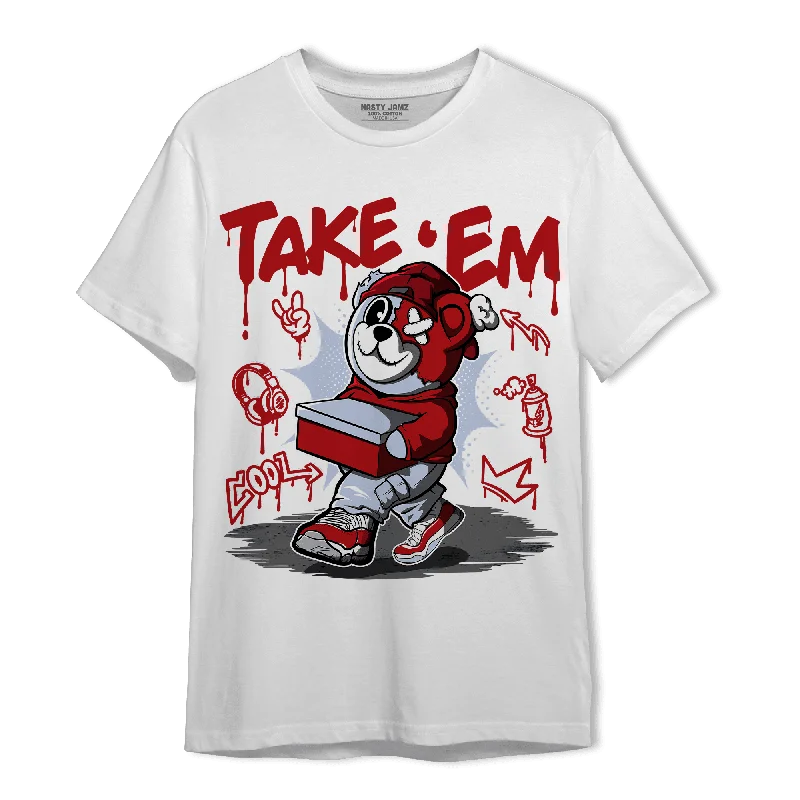 Oversized Unisex Fashion Pieces Discover Promotions NastyJamz Cherry 11s T-Shirt Match Take 'Em Oversized Unisex Fashion Pieces Discover Promotions NastyJamz Cherry 11s T-Shirt Match Take 'Em